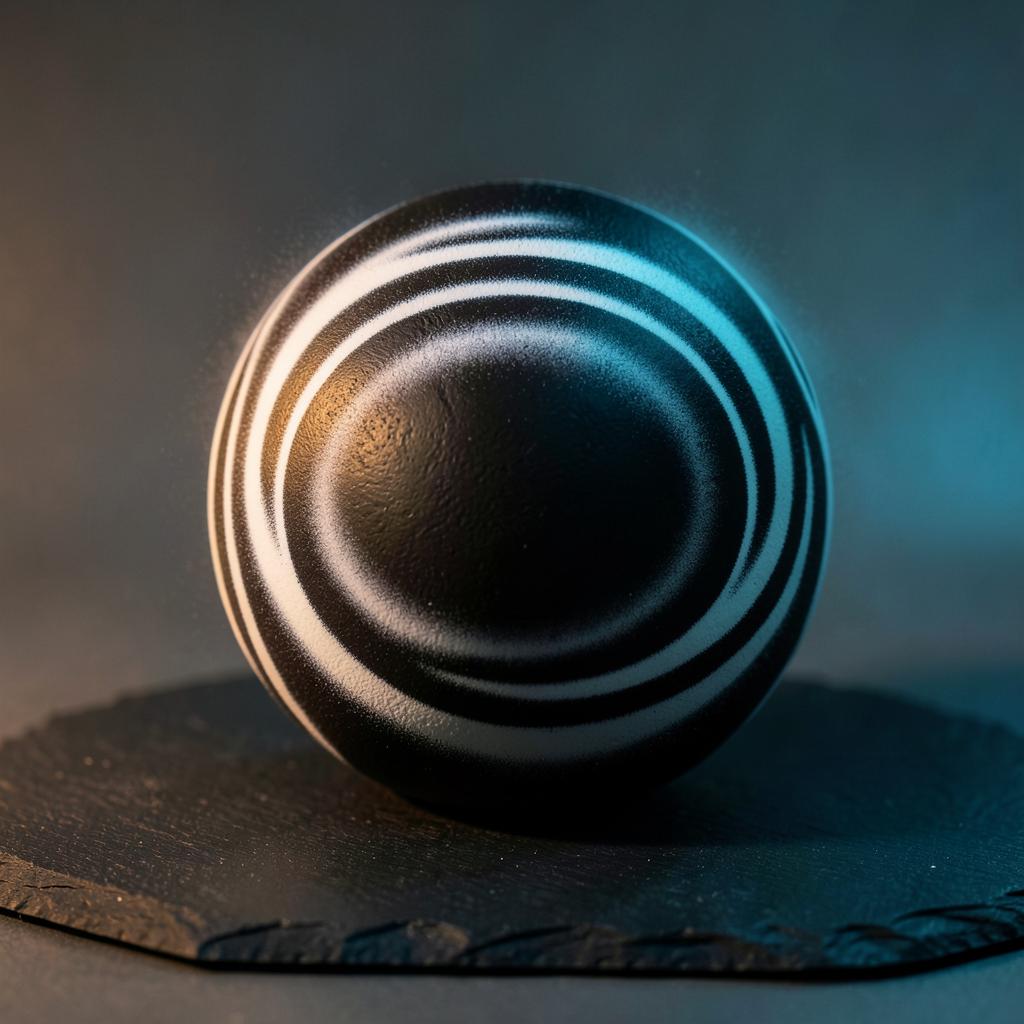 Op-art sphere — Op-art, wrapped