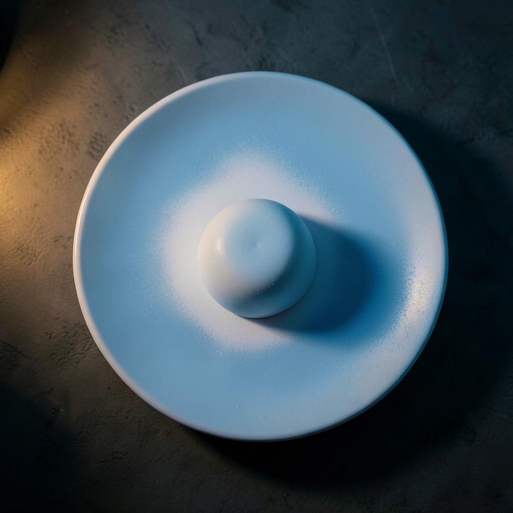 Negative space plate — Masked, not marked