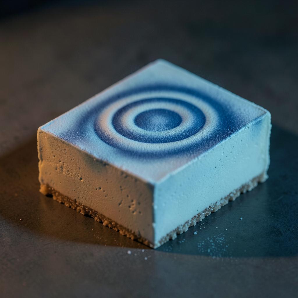 Seigaiha semifreddo — Waves, graded back